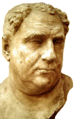 Buste af Vitellius. Museo nazionale della civiltý romana.